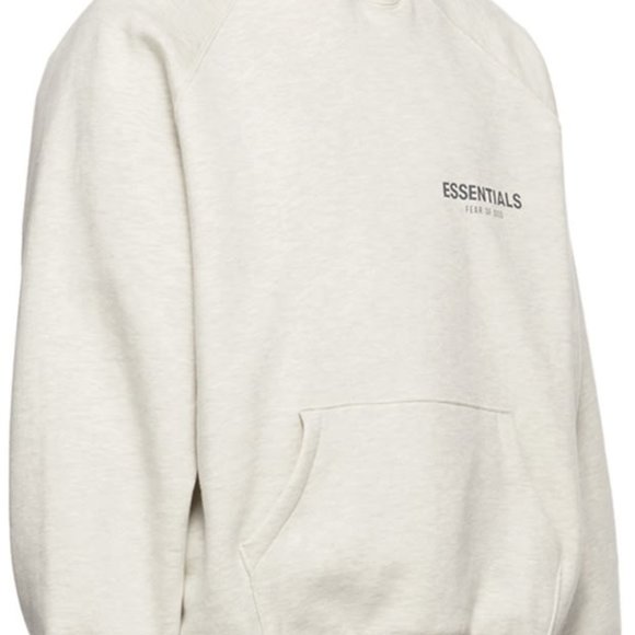 ESSENTIALS Off-White The Core Collection. Pullover Hoodie - Picture 2 of 4